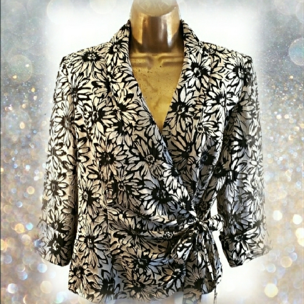 ALEX PETITE SUNFLOWER BLAZER